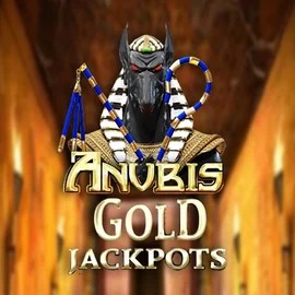 Anubis Gold Jackpots online game logo by Inspired Gaming on snaiscasino.com