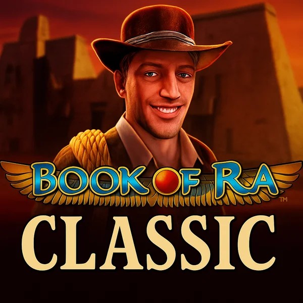 Book of Ra Classic logo by Novomatic Snai Casino