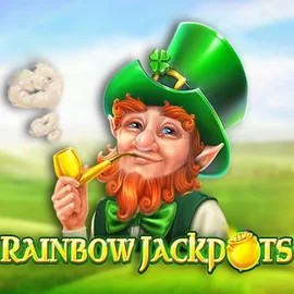 Rainbow Jackpots slot visual from Red Tiger Gaming available on snaiscasino.com