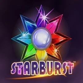 Starburst by NetEnt, showcased at snaiscasino.com – game logo