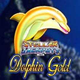 Dolphin Gold with Stellar Jackpots slot logo by Lightning Box Game at Snai Casino