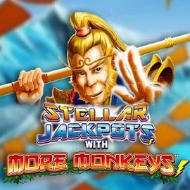 Stellar Jackpots with More Monkeys slot icon by Lightning Box Game, available at Snai Casino